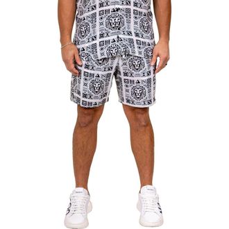 Maceoo Marthyr Drawstring Shorts in White at Nordstrom, Size 7