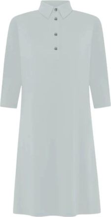 Roberto Ricci Design Polo Jurk - Dames - Korte kleedjes - Blauw - S - Polyester - Kleedjes