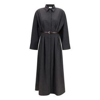 P.A.R.O.S.H. Abito Sartoriale - - Dresses - Donna - Marrone - S