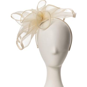 Collection XIIX Crinoline Rosette Fascinator in Sand at Nordstrom Rack
