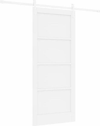 vidaXL Vidaxl - Puerta Deslizante Manual Blanco 86 X 198.5 Cm