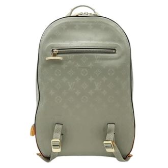 Louis Vuitton Pre-owned Monogram Titanium Backpack GM - unisex - Louis Vuitton Vintage - Vintage Backpacks - Gray - ONE SIZE - Pre-owned