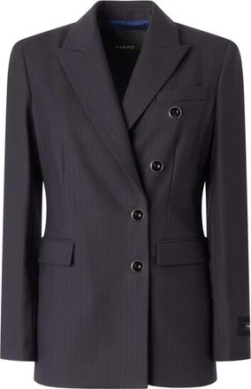 Pinko Blazers - Dames - Blazers - Blauw - M - Jassen
