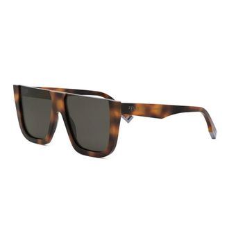 Fendi Sunglasses, unisex, Brown, 62 MM, Irregular Glamour Sunglasses