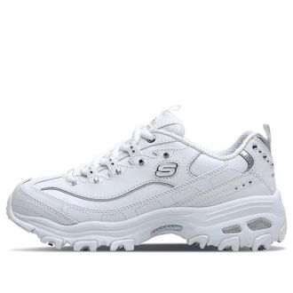 Skechers (WMNS) Skechers D lites Silver/White 11979-WSL