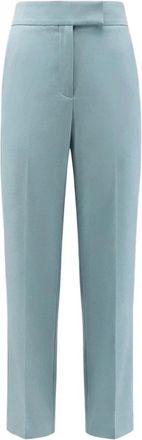Joseph Aix Linnen Blend Broek - Dames - Straight fit broeken - Blauw - XS - Linnen - Broeken