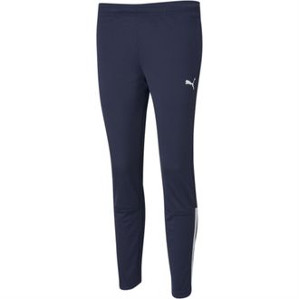 Puma Dames Team Liga Performance Trainingsbroek (Peacoat/Wit)