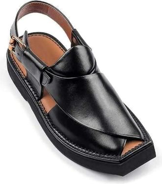 Generic Kaptan Chappal, Mens sandles, Peshawari Chappal, Imran Khan style sandles