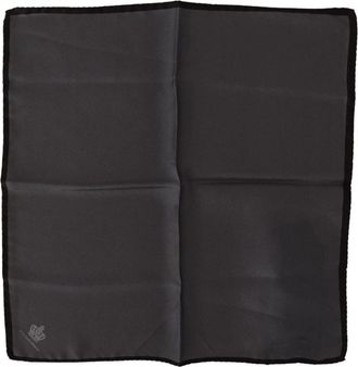 Dolce & Gabbana Pochet - Heren - Zijden sjaals - Grijs - ONE Size - Accessoires