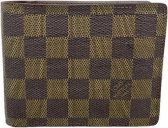 Louis Vuitton Pre-owned Wallets, male, Brown, Size: ONE SIZE Pre-owned Bi-fold Wallet