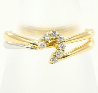 C&A Unbranded Platinum yellow gold yellow gold (18K) Platinum 900 Band Ring (Pre-Owned)