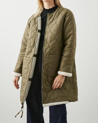 Rails Granger Jacket In Ivory Olive Mix