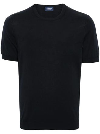 Drumohr Short Sleeves Turtle Neck T-Shirt Clothing from