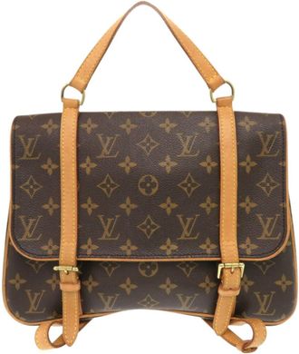 Louis Vuitton Monogram Brown Monogram Backpack (Pre-Owned)