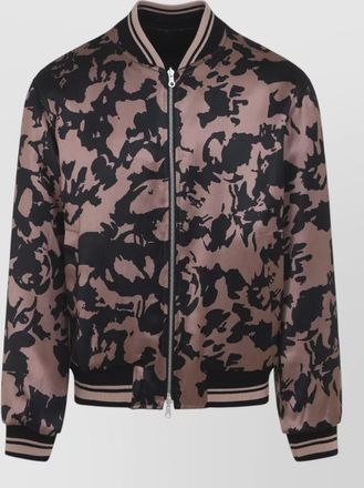 Dries Van Noten floral-print reversible bomber jacket
