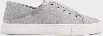 Charles & Keith Textured Slip-On Sneakers