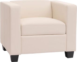 Hhg [nunca Usado] Sill&oacute;n Lille, Polipiel, Blanco