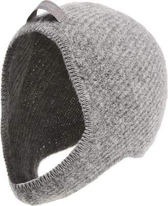 Jacquemus La Capuche Grosgrain Alpaca & Wool Blend Hood in Dark Grey at Nordstrom