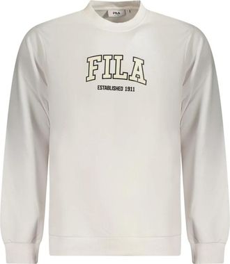 Fila Rifredi Sweatshirt - Heren - Sweatshirts - Wit - XL - Katoen - Hoodies & sweatvesten