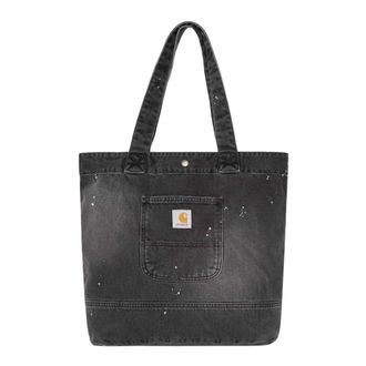 Carhartt Work in Progress Bolso Tote de Mezclilla - Bags - Mujer - Negro - ONE SIZE
