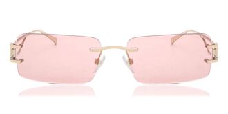 Sting SST465 0300 Mens Sunglasses Rose-Gold Size 56