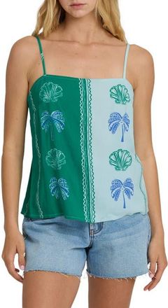 Billabong Vacay Dreams Tank Top in Pool Blue at Nordstrom, Size X-Small