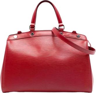 Louis Vuitton Pre-owned Handbags, female, Red, Size: ONE SIZE Pre-owned Brea MM