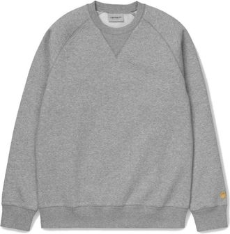 Carhartt Work in Progress Comfortabele Heavy Sweat Sweatshirt Regular Fit - Heren - Sweatshirts - Grijs - S - Katoen - Hoodies & sweatvesten