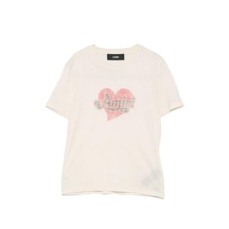 Amiri Heart Logo-print T-shirt