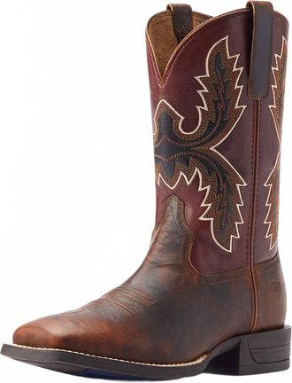 Ariat Mens Pay Window Western Boots In Bartop Brown