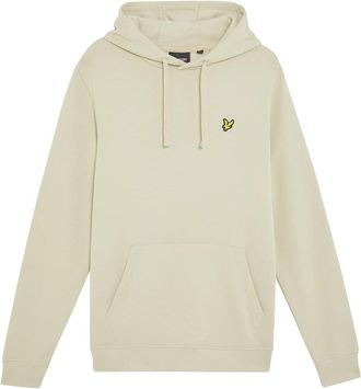 Lyle & Scott Mid Layers Pullover Hoodie - Heren - Hoodies - Beige - L - Hoodies & sweatvesten