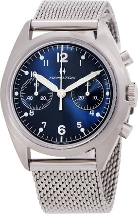 Hamilton Khaki Aviation Pilot Pioneer Chronograph Hand Wind Mens Watch H76409140