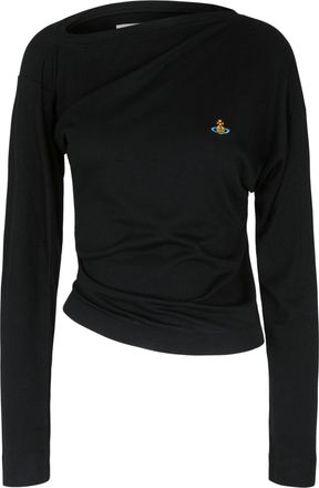 Vivienne Westwood Hebo Asymmetrical Long-Sleeve Top