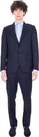 Ermenegildo Zegna Tailored Suit - Heren - Business pakken - Blauw - XL - Wol - Kostuums