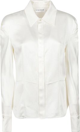 Victoria Beckham Twist Shoulder Blouse