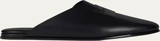 Givenchy Label Leather Mules