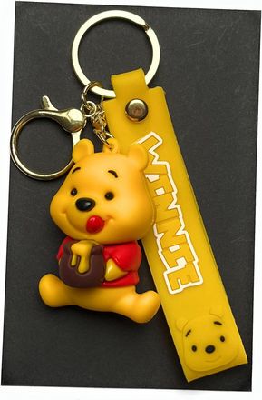 Generic Mollys Charms 3D Keyring and strap - cartoon bear