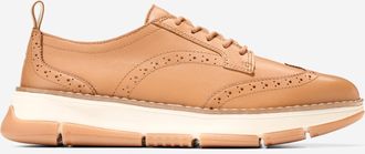 Cole Haan Womens ZER&Oslash;GRAND Rella Wingtip Oxford Shoes - Brown Size 10.5