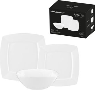 OEM Platos Llanos De Porcelana Florina Arcadia Para 6 Personas