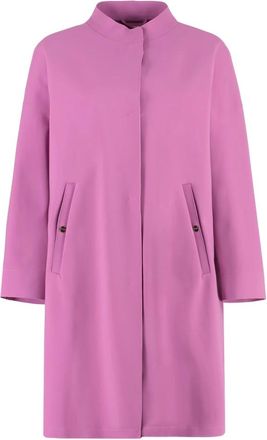 Herno Techno Fabric Jas - Dames - Zomerjassen - Roze - 2XL - Jassen