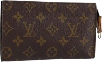 Louis Vuitton Pre-owned Clutches, female, Brown, Size: ONE SIZE Pre-owned Vintage Canvas Clutch