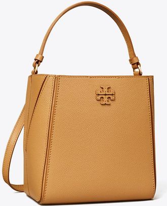 Tory Burch Womens Small McGraw Bucket Bag, One Size