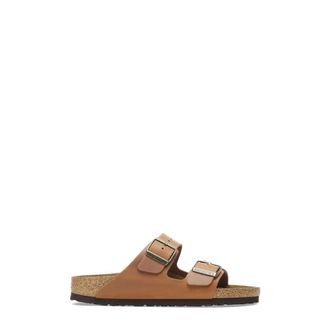 Birkenstock Arizona - Dames - Sandalen - Bruin - 37 EU - Leer - Schoenen