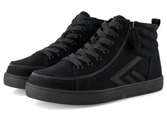 Billy Footwear BILLY CS High Top Mens Lace-up Boots Black to The Floor : 11.5 W, Canvas