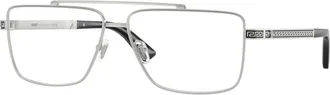 Versace Glasses, male, Gray, Size: 58 MM Optical Frame