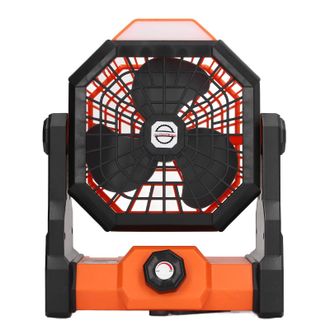 OEM Ventilador De Camping Con Linterna Led, Ventilador Port&aacute;til Para Exteriores Con Velocidad Variable, Ventilador Potente, L&aacute;mpara De Camping, Bater&iacute;a Re