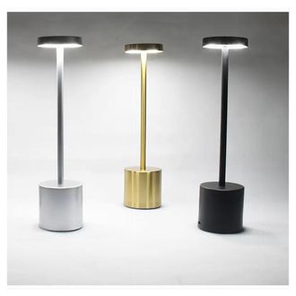 Trade Shop Trade Shop Traesio - Trade Shop - Lampada Da Tavolo Moderna Ricaricabile Usb Touch Portatile Luminosit&agrave; Regolabile