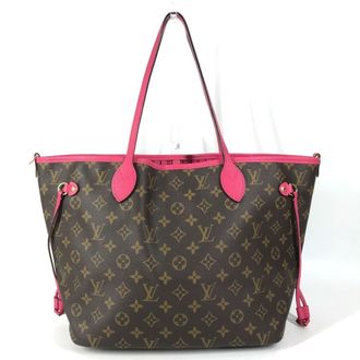 Louis Vuitton Pink Monogram Shoulder Bag Tote Bag (Pre-Owned)