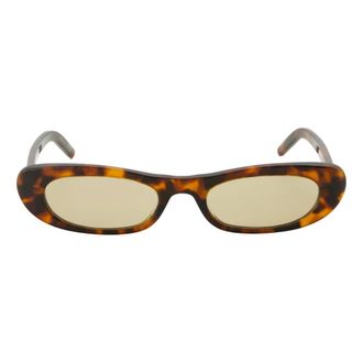 Saint Laurent Sl557 Cat-Eye Sunglasses - female - Saint Laurent - Sunglasses - Brown - ONE SIZE - Accessories