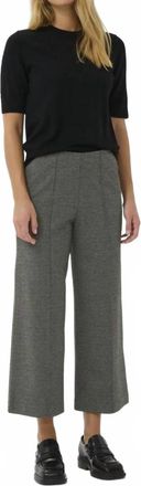 Part Two Womens Llisan Trousers In Salt & Pepper